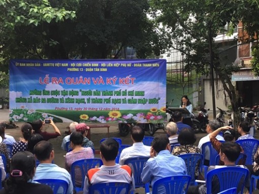 Quận Tân Bình: Đồng loạt ra quân bảo vệ môi trường