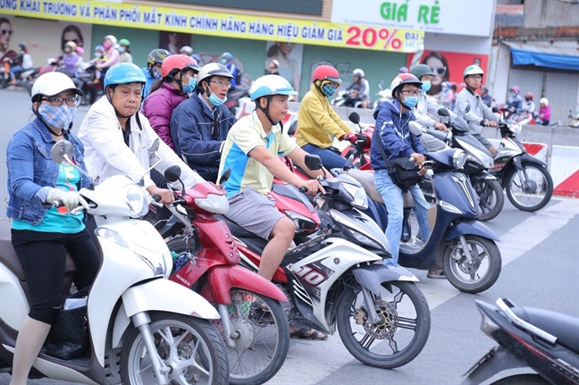 Sai Gon lanh 22 do C trong ngay di lam dau tien cua nam moi