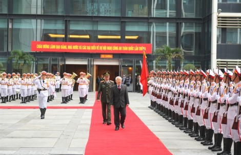 Tổng Bí thư, Chủ tịch nước Nguyễn Phú Trọng: Ngành công an phải chủ động nhận diện các nguy cơ, thách thức