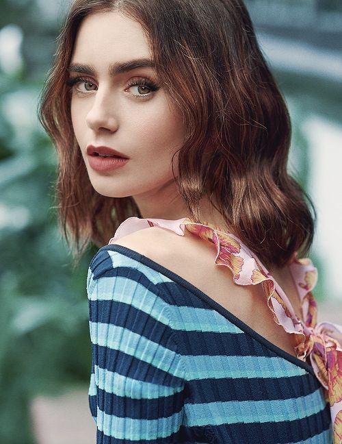 Diu dang nhu Lily Collins