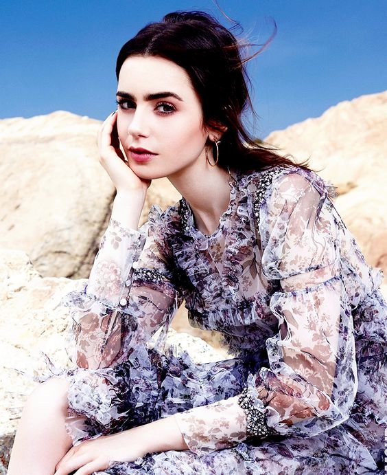 Diu dang nhu Lily Collins