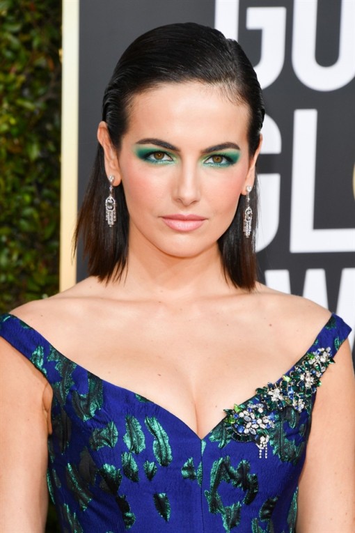 Các kiểu trang điểm ấn tượng tại 'Quả cầu vàng 2019'