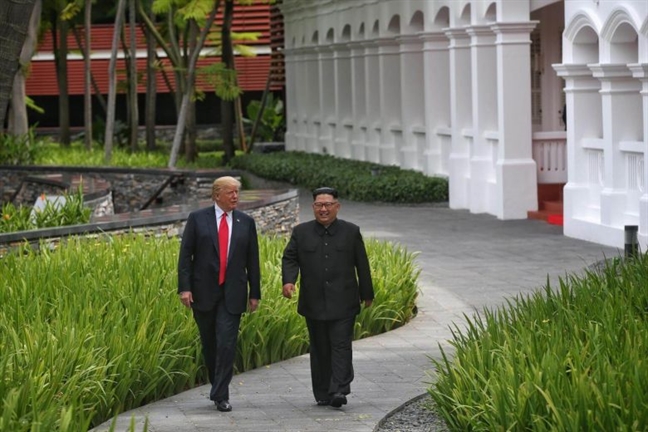 Quan chuc Han tiet lo: Ong Trump va ong Kim co the gap nhau tai Viet Nam va Singapore