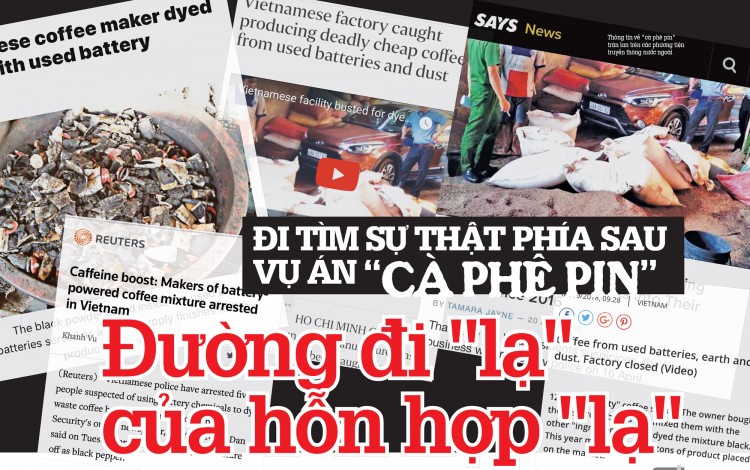Đi tìm sự thật phía sau vụ án 'cà phê pin' - Bài 2: Đường đi 'lạ' của hỗn hợp 'lạ'