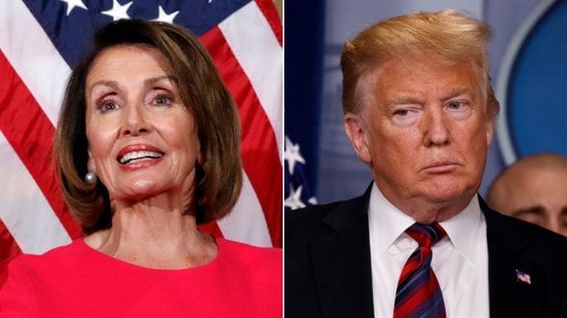 Tong thong Trump 'tra dua' Chu tich Ha vien Pelosi?