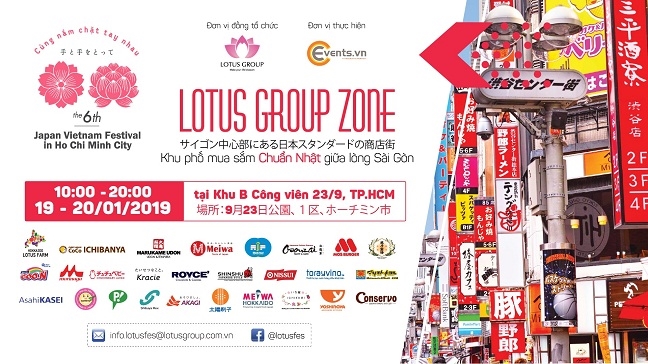 Tung bung chao don Lotus Group Zone – Khu pho mua sam chuan Nhat giua long Sai Gon