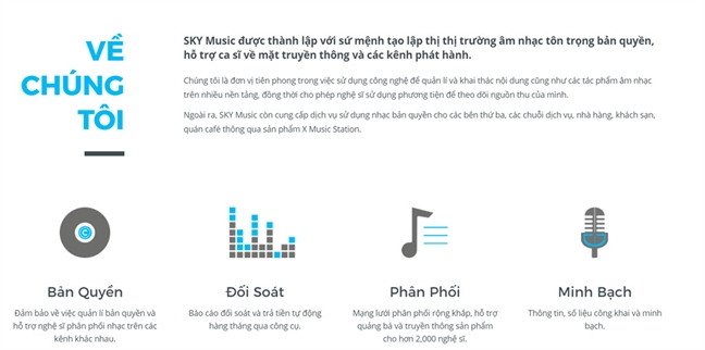 VCPMC nho luat su quoc te khoi kien Sky Music vi pham ban quyen