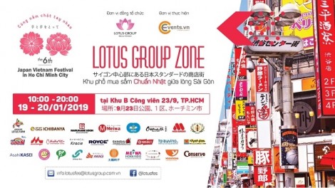 Tưng bừng chào đón Lotus Group Zone – Khu phố mua sắm chuẩn Nhật giữa lòng Sài Gòn