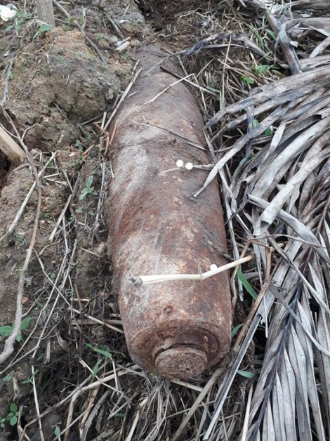 Lại phát hiện bom 'khủng' ở Quảng Ngãi