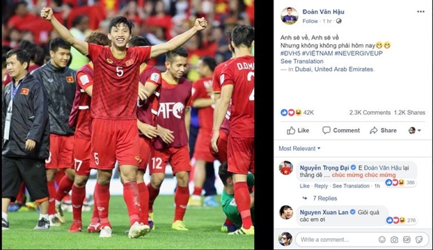 Tuyen Viet Nam: 'Anh se ve, nhung khong phai hom nay!'