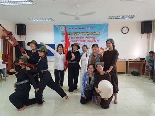 51 cán bộ nhận chứng chỉ bồi dưỡng nghiệp vụ công tác phụ nữ
