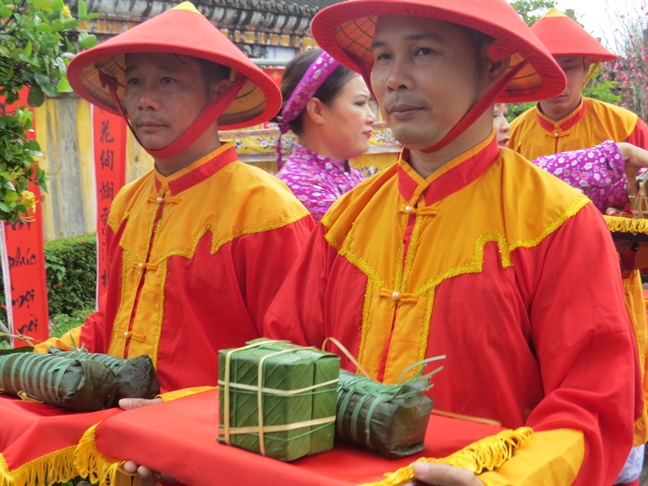 Man nhan 'Huong vi tet xua' trong Hoang cung Hue