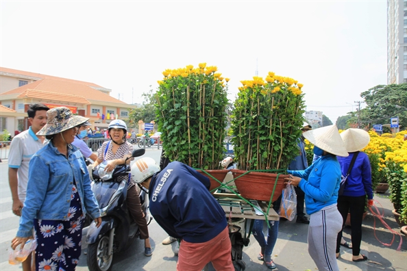 Kinh doanh hoa kieng 30 tet, ke cuoi, nguoi khoc