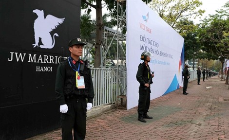Thắt chặt an ninh ở khách sạn để chuẩn bị Hội nghị thượng đỉnh Mỹ -Triều