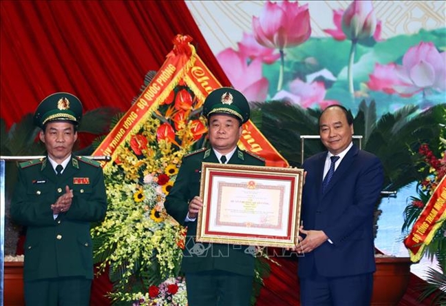 Thu tuong Nguyen Xuan Phuc du le ky niem ngay truyen thong Bo doi bien phong