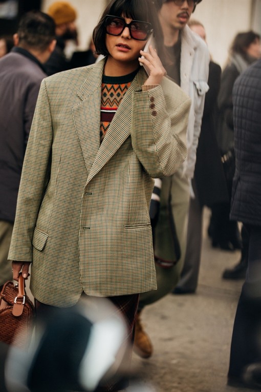 Phối blazer sành điệu như các tín đồ tại tuần lễ thời trang Milan