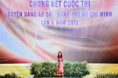 Đêm chung kết Hội thi Duyên dáng Áo dài rực rỡ và ấn tượng