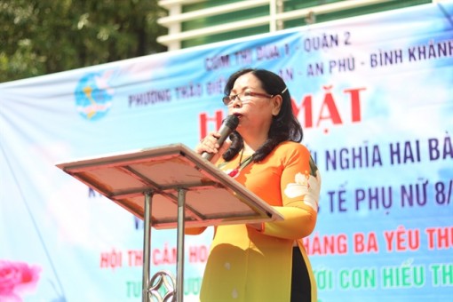 Quận 2: Rộn ràng 'Ngày hội phái đẹp'