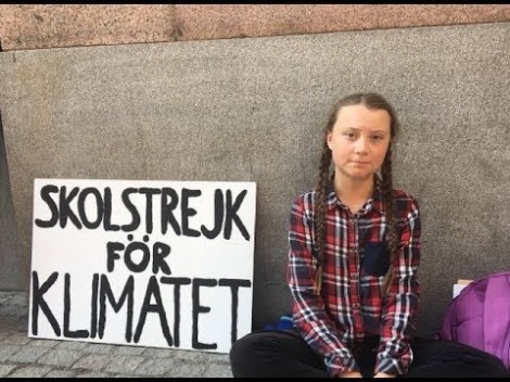 Cô bé 15 tuổi 'gây bão' vì một mình chống biến đổi khí hậu