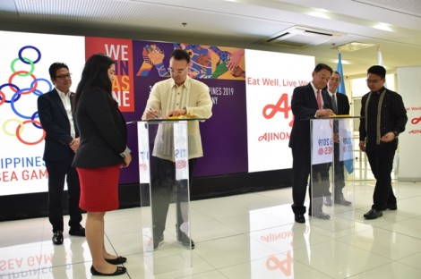 Tập đoàn Ajinomoto tiếp tục tài trợ hạng mục cao nhất cho SEA Games 2019