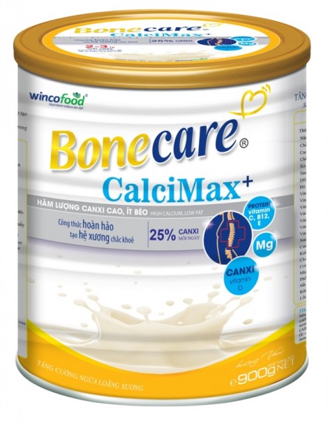 Wincofood ra mắt sản phẩm Bonecare calci Max+ phòng ngừa loãng xương