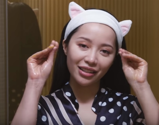 Cac buoc giup da trang sang truoc khi ngu cua beauty blogger Michelle Phan