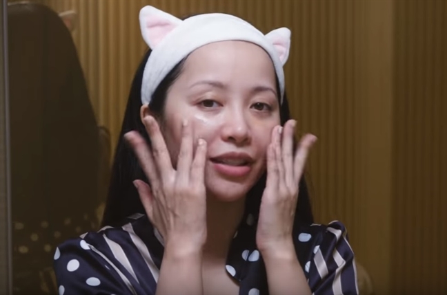 Cac buoc giup da trang sang truoc khi ngu cua beauty blogger Michelle Phan