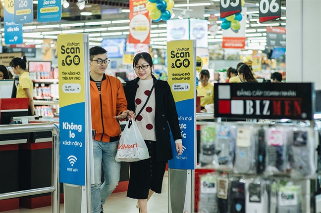 Vi sao tinh nang VinMart Scan & Go gay sot?