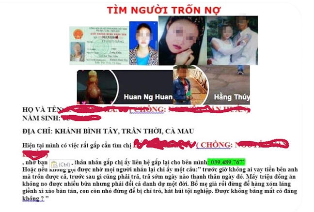 Mo hinh vay ngang hang bien tuong, day lai suat len 730%/nam