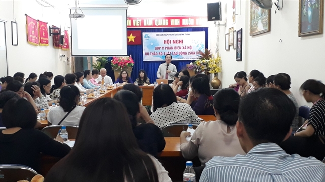 Binh Thanh: Phan bien cho du thao Bo Luat Lao dong sua doi