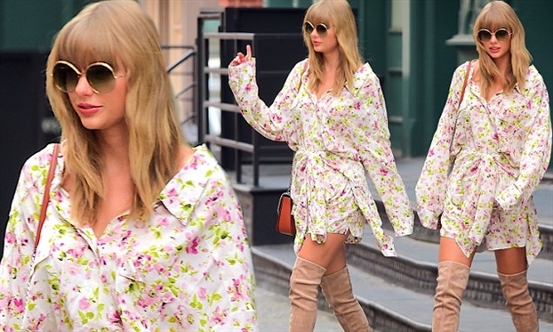 Diẹn romper dẹp mọi lúc mọi noi nhu Taylor Swift 