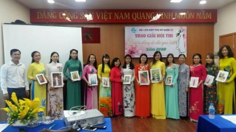 Quận 12: Trao giải Hội thi Duyên dáng áo dài qua ảnh