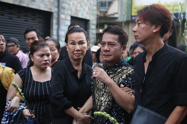 Nghe si, khan gia dua tien Anh Vu lan cuoi