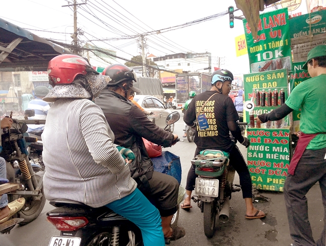 Nang nong: Nghe ban nuoc le duong hot bac