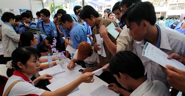 Nhu cau lao dong cao dang, trung cap chiem 43%