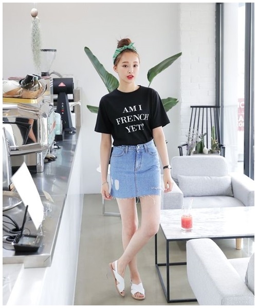 Mini skirt - mon do 'gay bao' mua nang nong