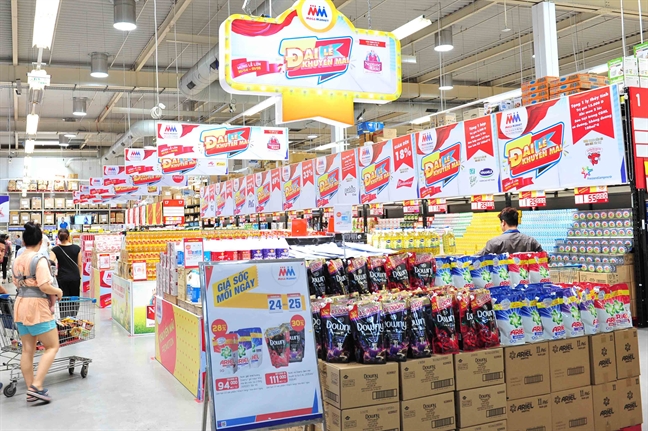 “Dai le - Dai khuyen mai” tai sieu thi MM Mega Market