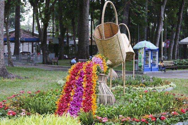 Chiem nguong hang tram loai hoa khoe sac o Festival hoa lan TP.HCM