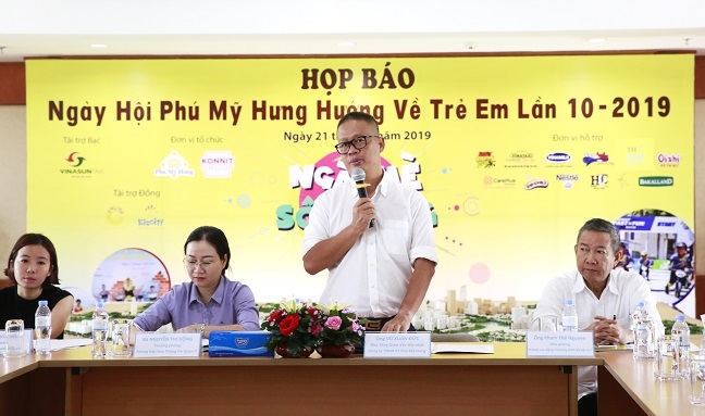 Ngay hoi Phu My Hung huong ve tre em lan 10-2019: Ngay he soi dong