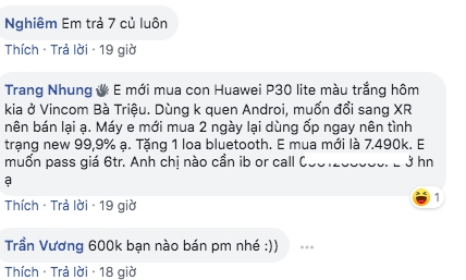 Nguoi dung mac ca khong thuong tiec, Huawei tiep tuc rot gia cham day