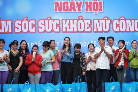 8 giờ ngày 26/5 sẽ diễn ra 'Ngày hội nữ công nhân'