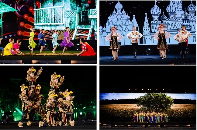 'Gap go Dong - Tay tren dong song Hoi' - tiet muc mo man an tuong trong dem nghe thuat tai Vinpearl Land Nam Hoi An