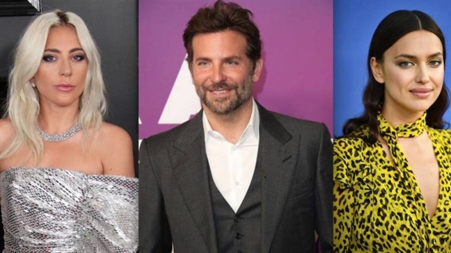 Dien tien moi quan he Bradley Cooper va 'nguoi thu ba' Lady Gaga qua anh