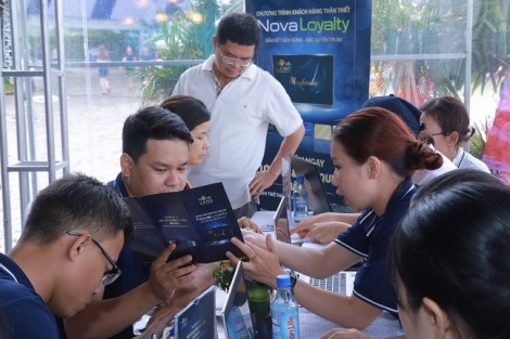 Thẻ thành viên NOVALOYALTY ‘trao tay’ hàng ngàn khách hàng tại Novaland Expo 2019