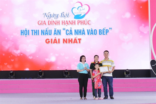 97 gian bep do lua tai “Ngay hoi gia dinh hanh phuc” 2019