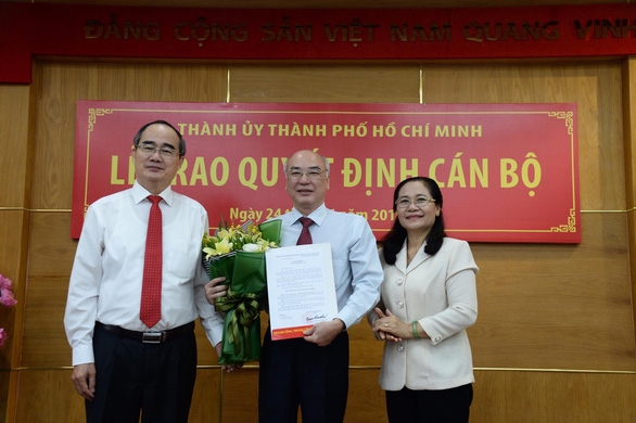 Ong Phan Nguyen Nhu Khue duoc bo nhiem lam Truong ban Tuyen giao Thanh uy TP.HCM