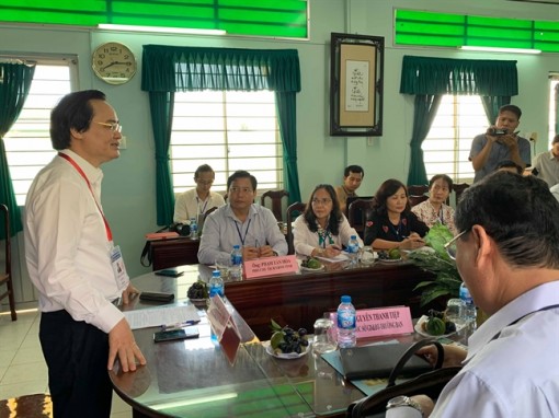 Sau sự cố lọt đề ở Phú Thọ, Bộ trưởng Phùng Xuân Nhạ “nhắc” giám thị kiểm tra từng thí sinh