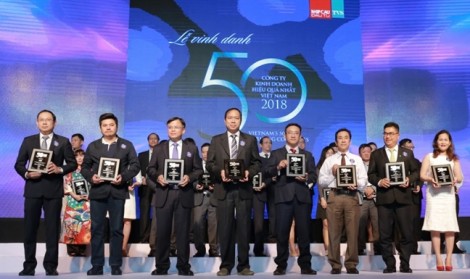 Tập đoàn Nam Long đạt Top 50 công ty kinh doanh hiệu quả nhất Việt Nam 2018