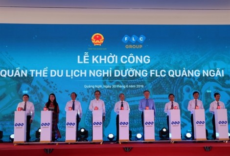 Chưa khởi công, FLC Quảng Ngãi đã rầm rộ rao nhận đặt cọc dự án