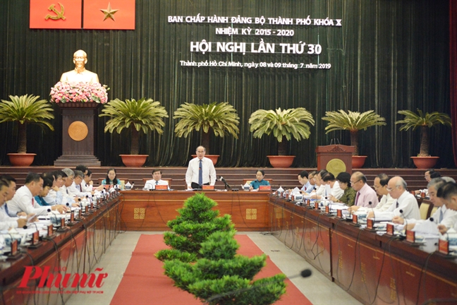 Bi thu Thanh uy TP.HCM Nguyen Thien Nhan: 'O dau co to chuc dang thi o do khong the co vi pham'